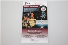 Annika Sorenstam Signed 2006 US Women's Open Newport Flag JSA #AA68303