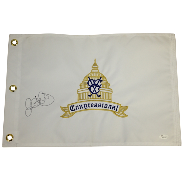 Rory McIlroy Signed Congressional CC Embroidered Flag JSA #AA68296