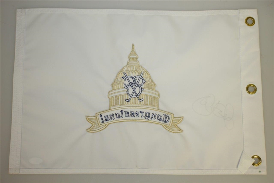 Rory McIlroy Signed Congressional CC Embroidered Flag JSA #AA68296