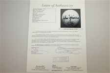 Jack Nicklaus Signed 1972 US Open at Pebble Beach Golf Links Logo Ball JSA FULL #Z70597