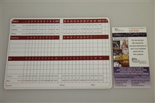 Jack Nicklaus Signed Firestone Country Club Scorecard JSA #T67558