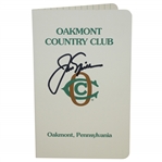 Jack Nicklaus Signed Oakmont Country Club Scorecard JSA #DD40729