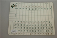 Jack Nicklaus Signed Oakmont Country Club Scorecard JSA #DD40729