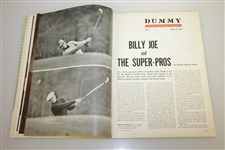 April 1954 Pre-Sports Illustrated 'Dummy' Issue -Seldom Seen-Appears in Great Golf Collections Book