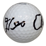 George Archer Signed Titleist Logo Ball JSA ALOA