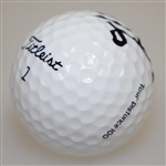 George Archer Signed Titleist Logo Ball JSA ALOA