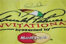 Arnold Palmer Signed Arnold Palmer Invitational Embroidered Flag JSA ALOA