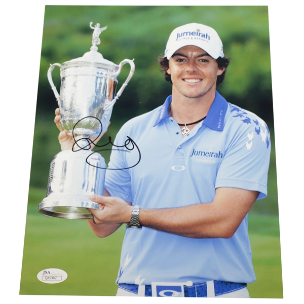 Rory McIlroy Signed Photo From His 2011 US Open Victory JSA #Q49402