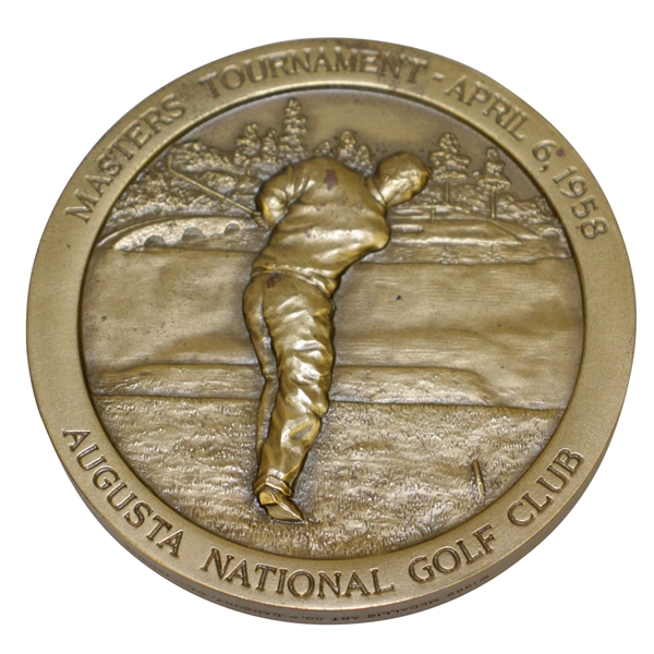 1958 Masters Arnold Palmer Commemorative Bronze Medal Ltd Ed #133/240