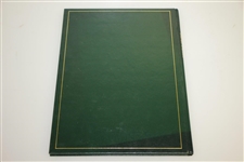 2001 Masters Tournament Annual Book - Tiger Woods' 2nd Green Jacket