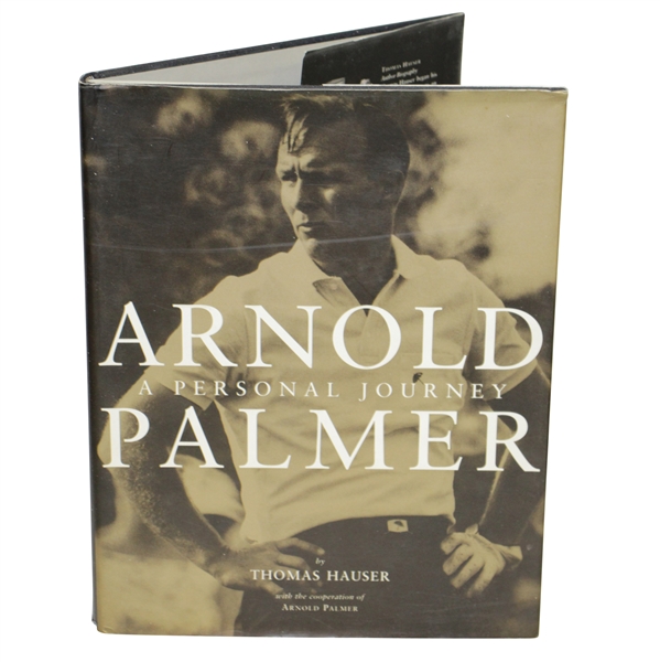 Arnold Palmer Signed A Personal Journey Book - Inscribed JSA ALOA