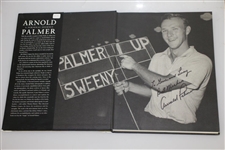 Arnold Palmer Signed 'A Personal Journey' Book - Inscribed JSA ALOA