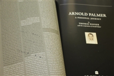 Arnold Palmer Signed 'A Personal Journey' Book - Inscribed JSA ALOA