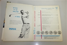 1964 US Open at Congressional CC Program w/ Original Box - Ken Venturi Winner
