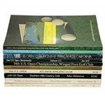 1970-79 US Open Programs Complete Set - Very Good Condition