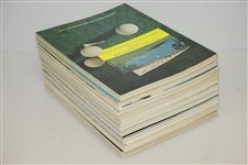 1970-79 US Open Programs Complete Set - Very Good Condition