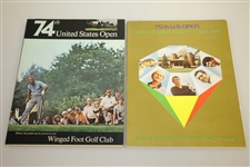 1970-79 US Open Programs Complete Set - Very Good Condition
