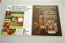 1970-79 US Open Programs Complete Set - Very Good Condition