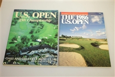 1980-87 US Open Programs Set - Nicklaus, Watson, Floyd & Other Winners