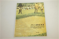 1966-70 PGA Championship Programs Set - Floyd, Stockton, Boros & Others 