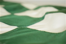 Cypress Point Embroidered Green & White Checkered Course Pin Flag