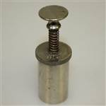 Circa 1925 'Douglas Tee Gun' Stainless Steel Mold
