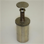 Circa 1925 'Douglas Tee Gun' Stainless Steel Mold