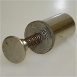 Circa 1925 'Douglas Tee Gun' Stainless Steel Mold