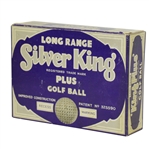 Vintage Silver King Plus Golf Ball Box
