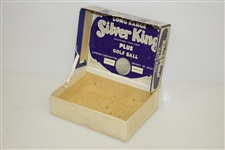 Vintage Silver King Plus Golf Ball Box
