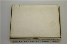 Blue Pigeon Golf Ball Box by Ralston Company Chicago w/ Mesh Ball
