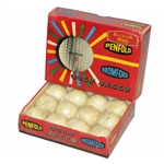 Penfold Bromfold Golf Balls in Box w/ Sharp & Colorful Graphics - Full Set