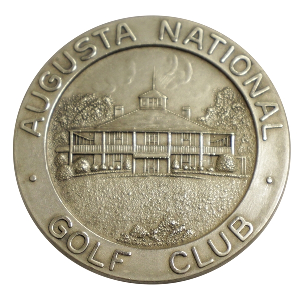 Don Cherry's 1962 Masters Tournament Awarded Sterling Silver Low Amateur Runner-up Medal