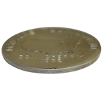 Don Cherry's 1962 Masters Tournament Awarded Sterling Silver Low Amateur Runner-up Medal