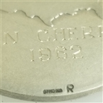 Don Cherry's 1962 Masters Tournament Awarded Sterling Silver Low Amateur Runner-up Medal