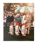 Gene Sarazen's Masters Used Wilson Signed Bag-Circa 1994 to 98-JSA ALOA