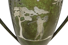 1922 Hillcrest CC Course Record Sterling on Bronze Trophy by Heintz Art