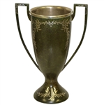 1922 Hillcrest CC Course Record Sterling on Bronze Trophy by Heintz Art