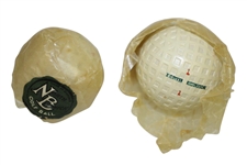 North Berwick Mesh Golf Balls in Original Box & Wrapping