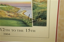 2004 PGA Championship at Whistling Straits Print Signed by Ernie Els & Artist JSA ALOA