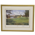 Tom Weiskopf Signed Loch Lomond GC Print by Graeme W. Baxter #101/250 JSA ALOA