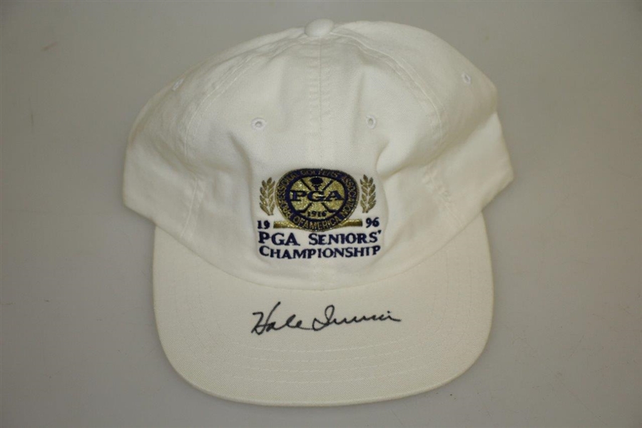 Hale Irwin Signed PGA Senior Championship Hats JSA Certified