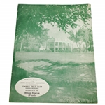 1941 US Amateur Championship at Omaha Field Club Program - Bud Ward Winner