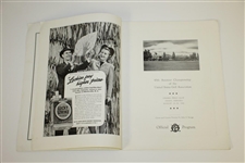 1941 US Amateur Championship at Omaha Field Club Program - Bud Ward Winner