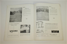 1941 US Amateur Championship at Omaha Field Club Program - Bud Ward Winner