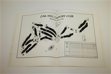 1949 US Amateur Championship at Oak Hill CC Program & Pairing Sheet - Charles Coe Winner