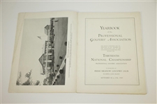 1930 PGA Championship at Fresh Meadow CC Program Won by Tommy Armour - Rare
