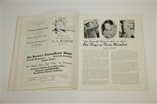 1946 PGA Championship at Portland GC Program - Ben Hogan's First Major - Rare