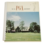 1953 PGA Championship at Birmingham CC Program - Walter Burkemo Winner