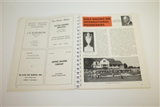 1953 PGA Championship at Birmingham CC Program - Walter Burkemo Winner